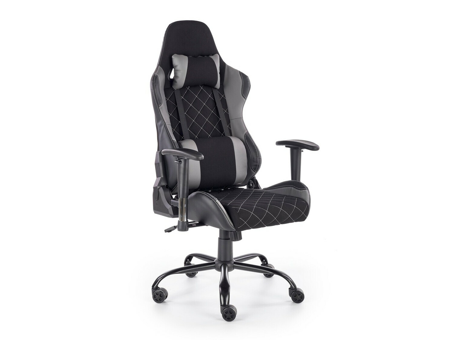 Gejming stolica Houston 1431 (Crno + Sivo)