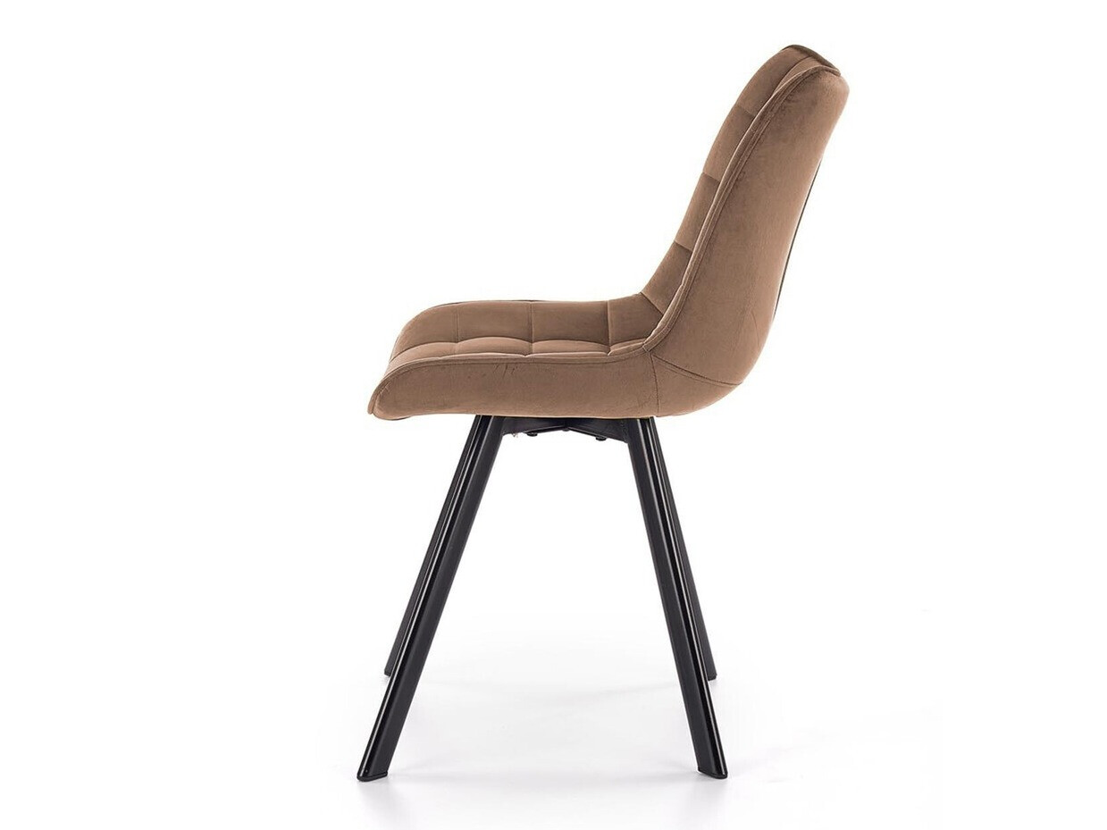 Stolica Houston 739 (Svetlo smeđa + Crno)
