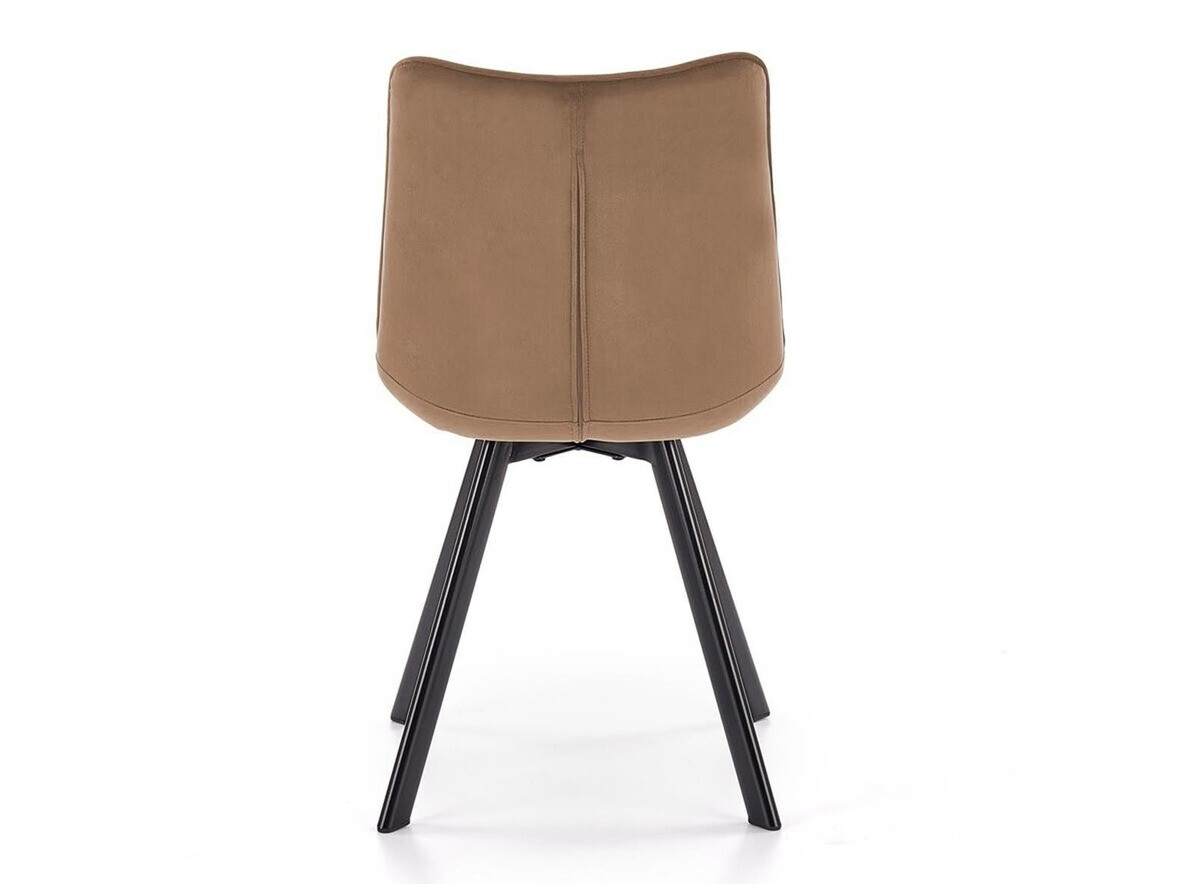 Stolica Houston 739 (Svetlo smeđa + Crno)