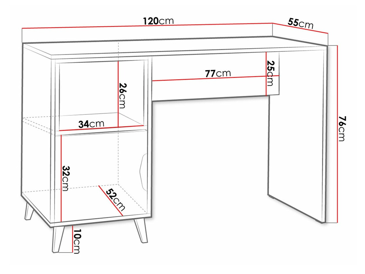 Kancelarijski sto Domvera 113
