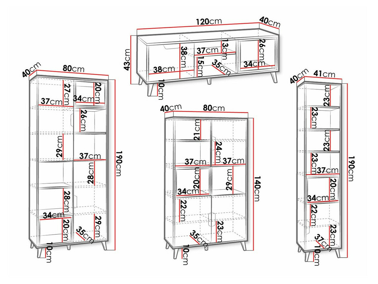 Set za dnevnu sobu Domvera 115