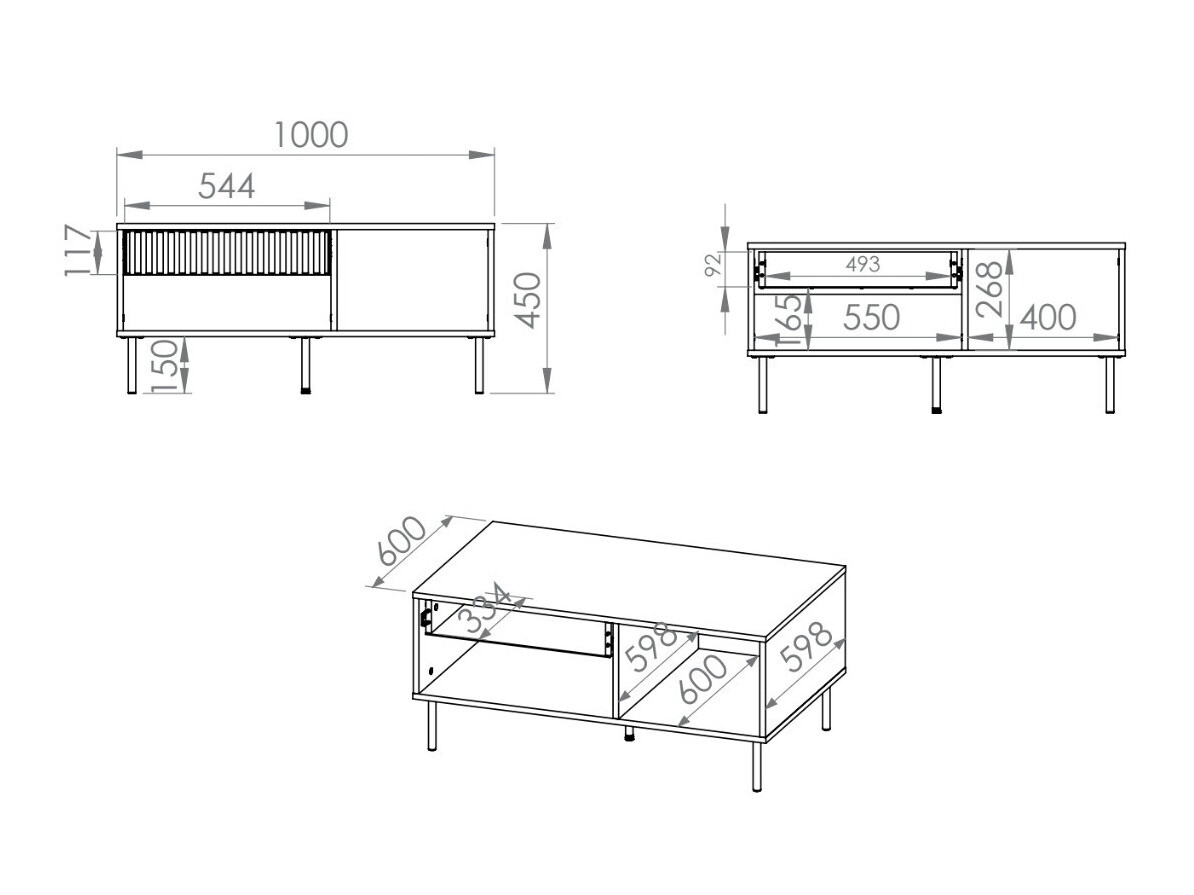 Stočić za kafu Marmeli 109