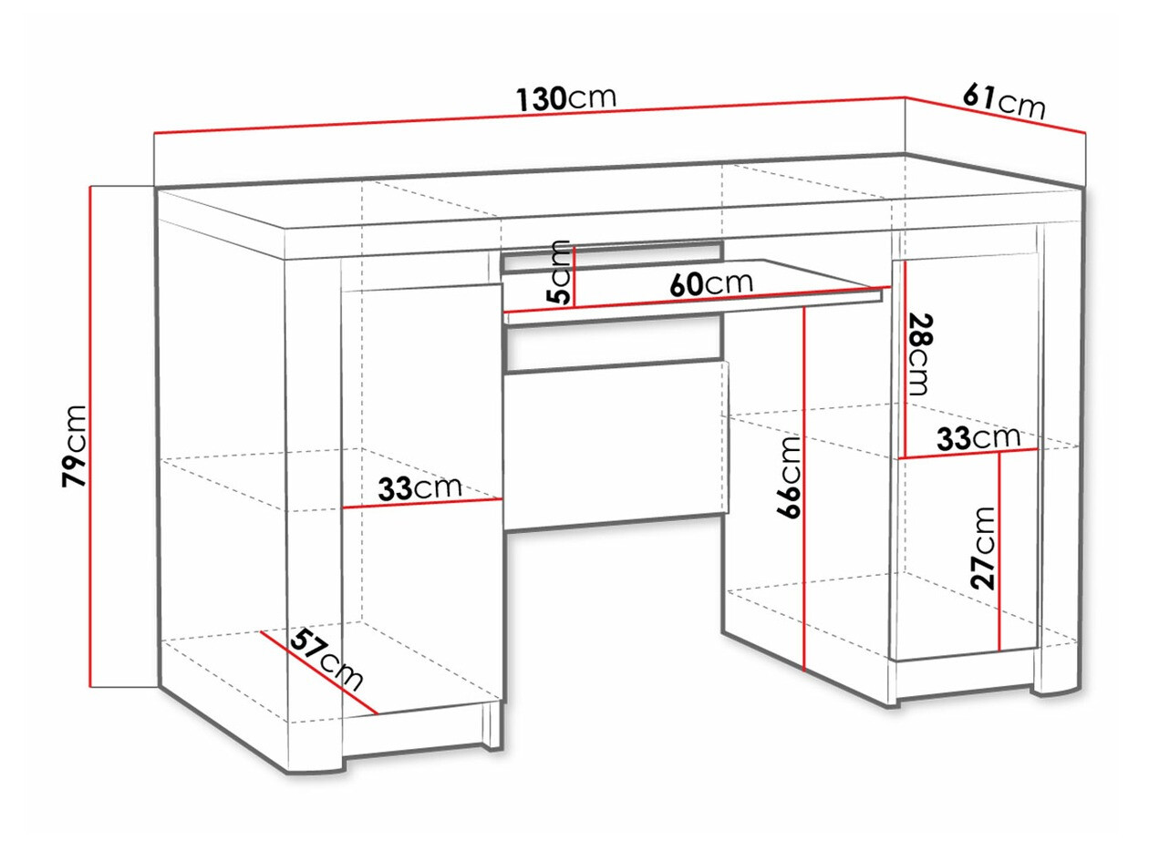 Kancelarijski sto Etrmona 113