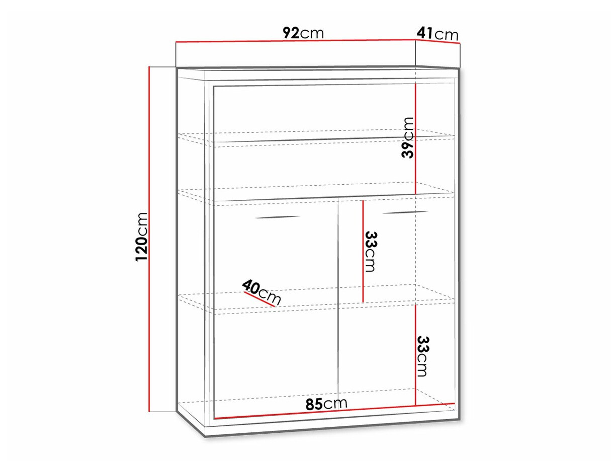 Komoda Etrmoni 103 (Svetlo drvo)