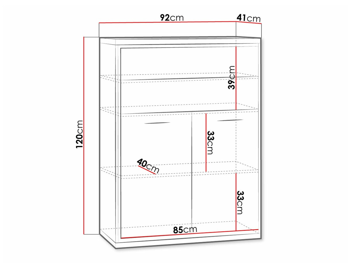 Komoda Etrmoni 103 (Svetlo drvo)