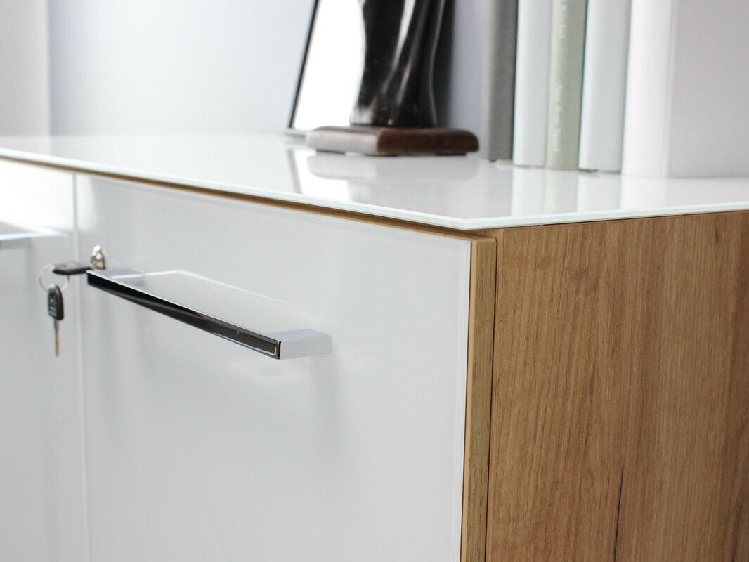 Fiokar Catcamu 101 (Sjajno belo + Navarra hrast)