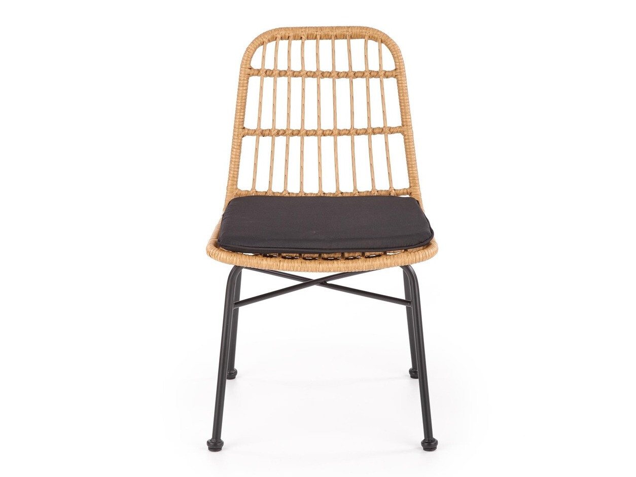 Stolica Houston 871 (Svetlo smeđa + Crno)