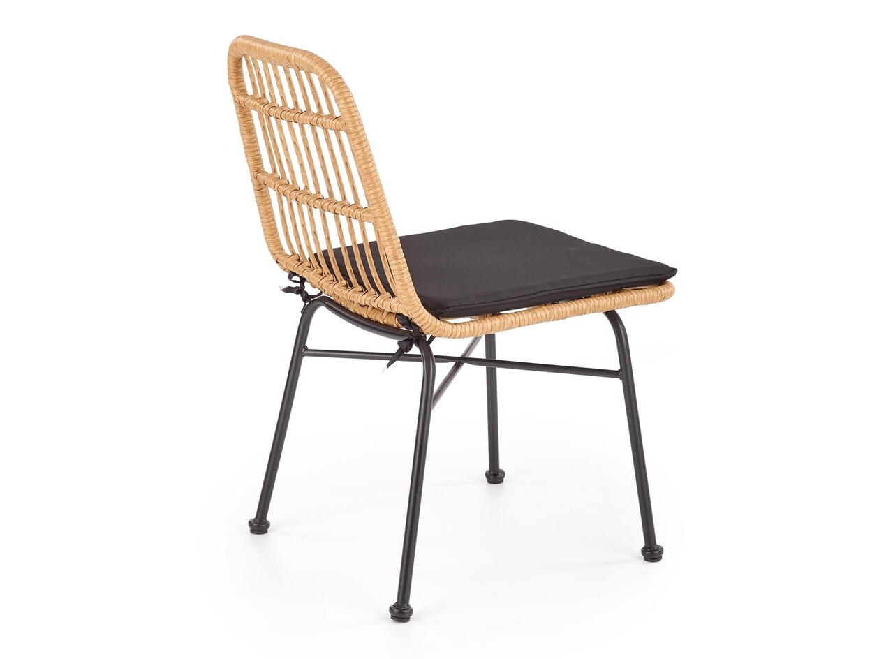 Stolica Houston 871 (Svetlo smeđa + Crno)