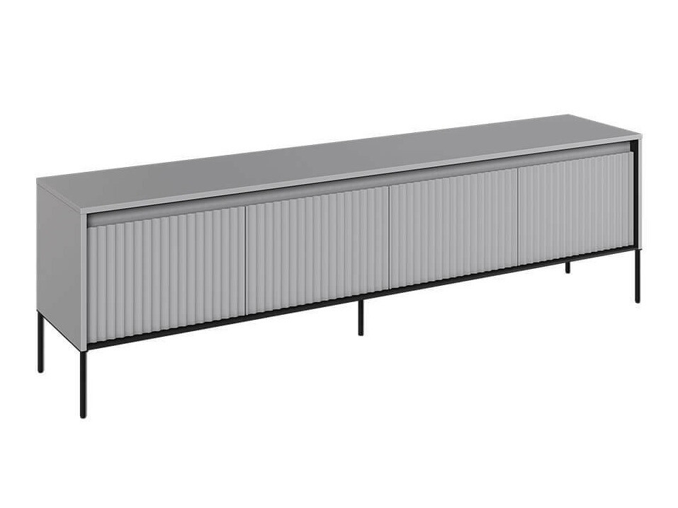 TV komoda Fernolu 105 (Sivo + Crno)