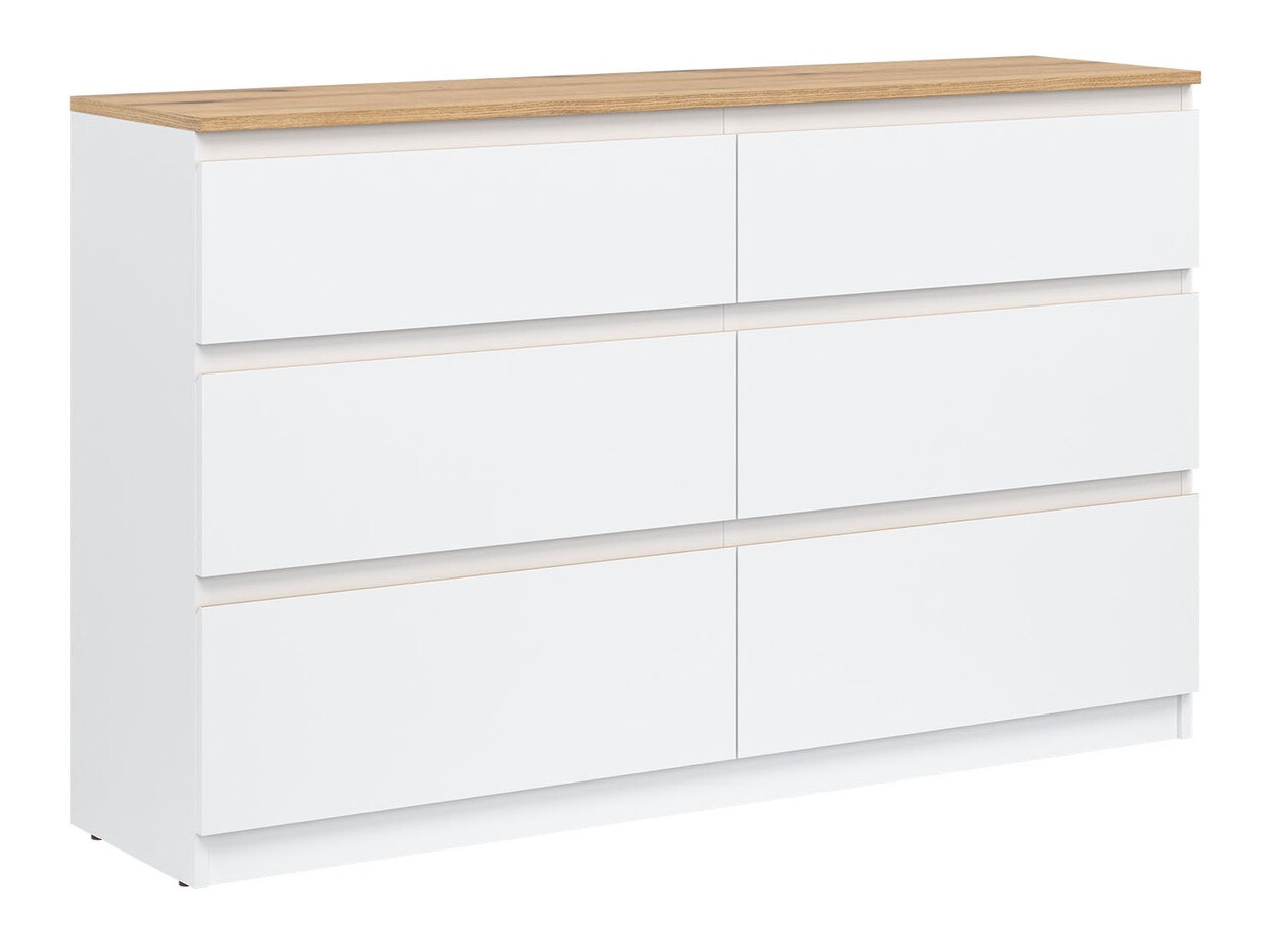 Komoda Catelbi 102 (Belo + Hrast)