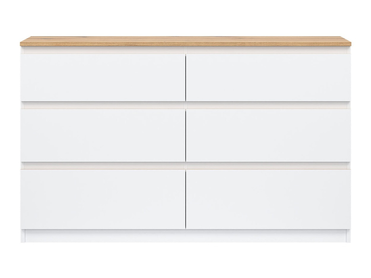 Komoda Catelbi 102 (Belo + Hrast)