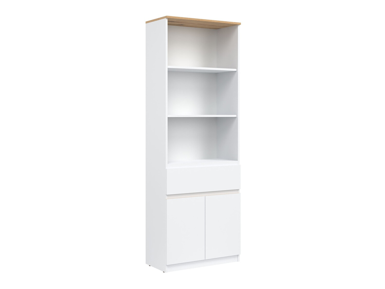 Polica Catelbi 106 (Belo + Hrast)