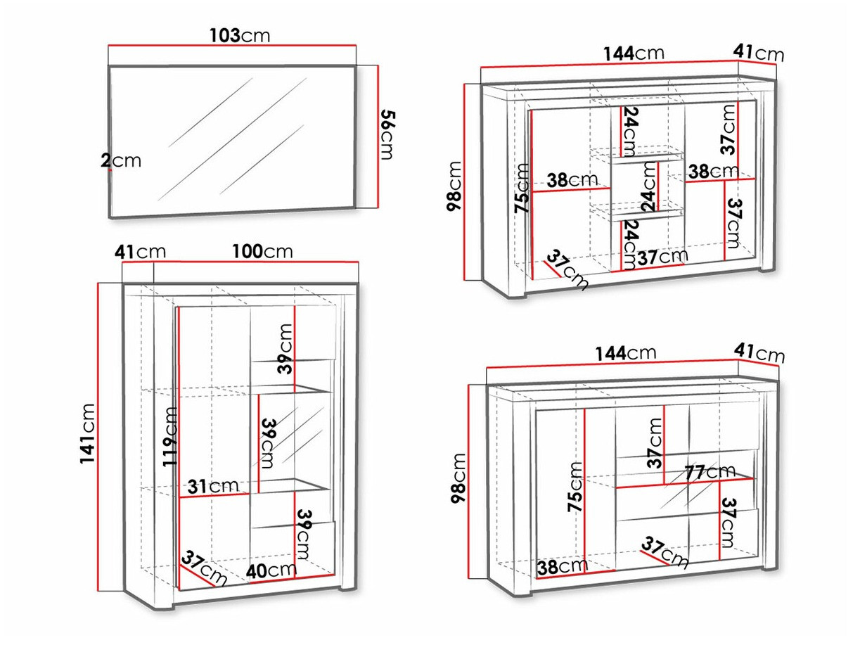 Set za dnevnu sobu Etrmona 116