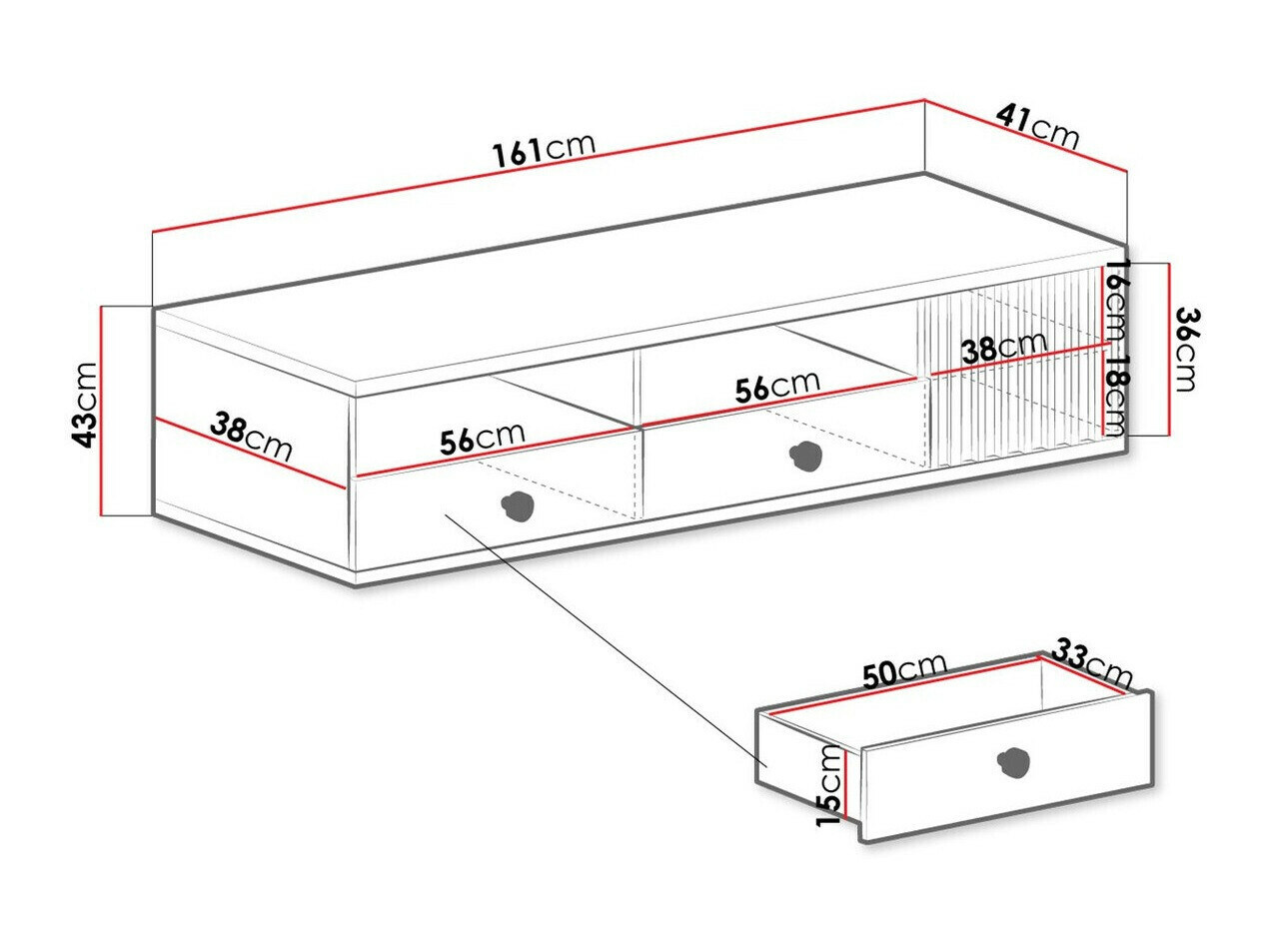 TV komoda Venmava 105