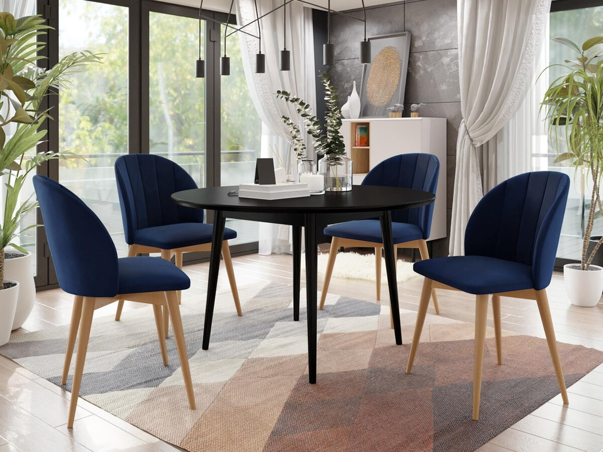 Stolica Racine 104 (Braon + Magic Velvet 2216)