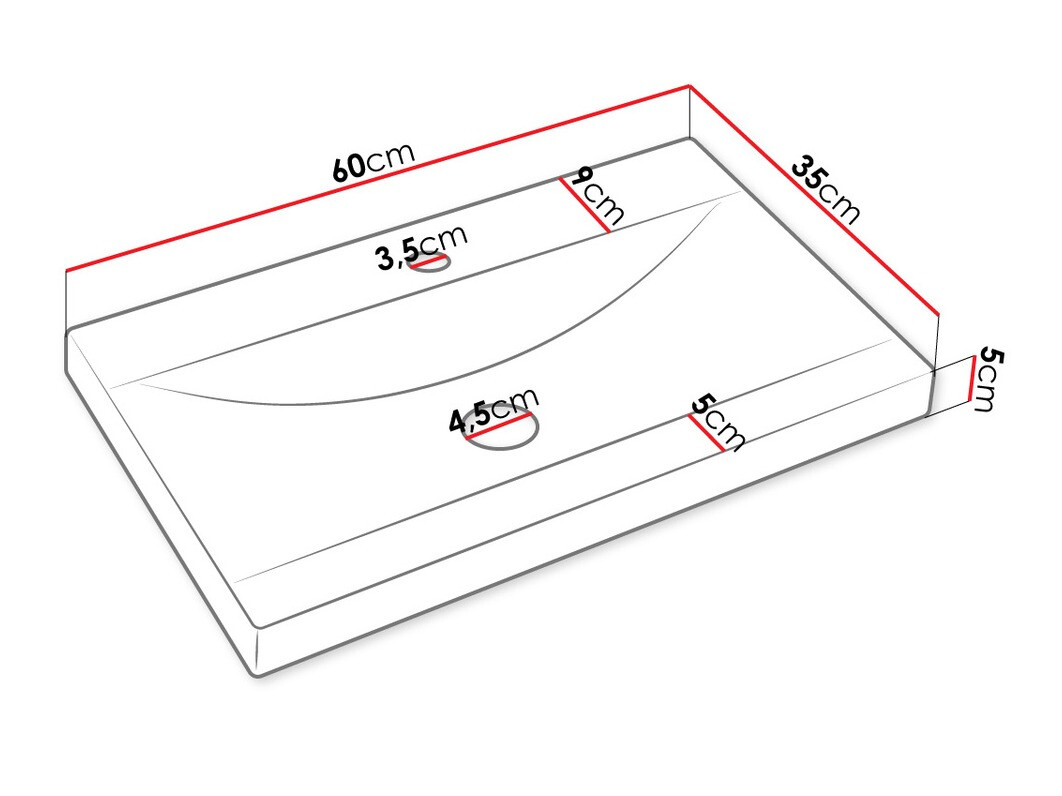 Set za kupatilo Comfivo Delphinus IV (Belo)