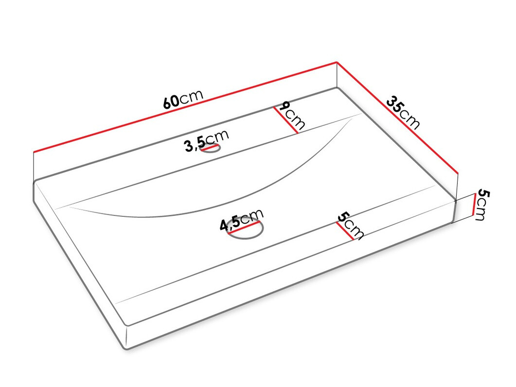 Set za kupatilo Comfivo Delphinus IX (Belo)