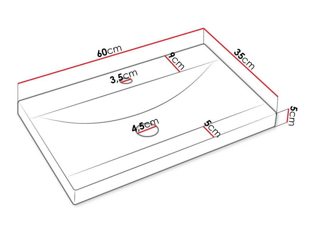 Set za kupatilo Comfivo Livciro 104 (Crno + Graphite)