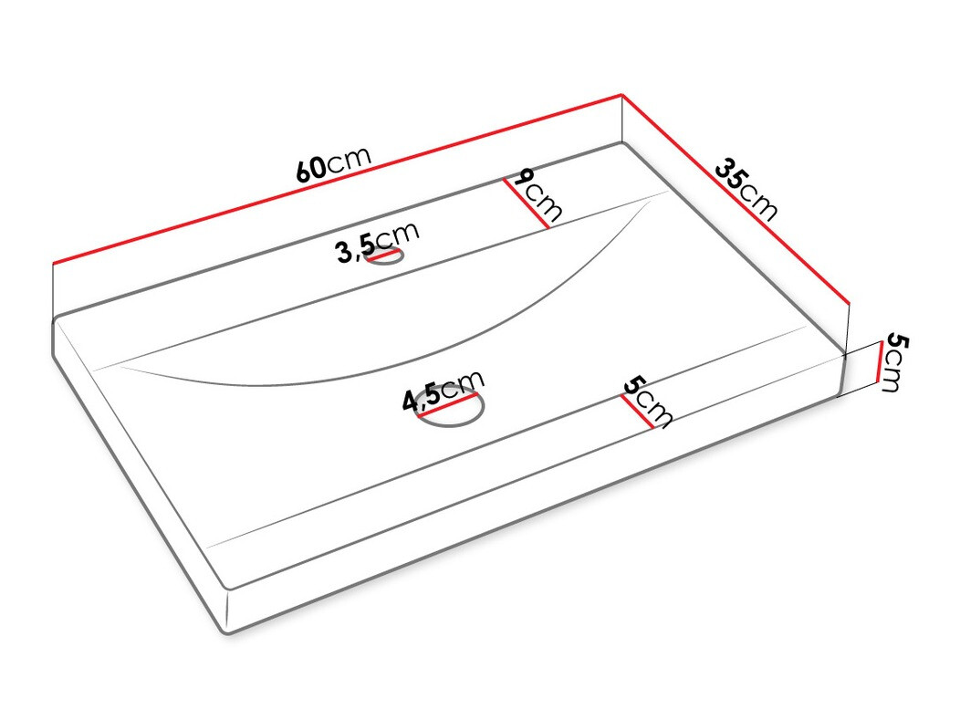 Set za kupatilo Comfivo Livciro 108 (Crno + Graphite)