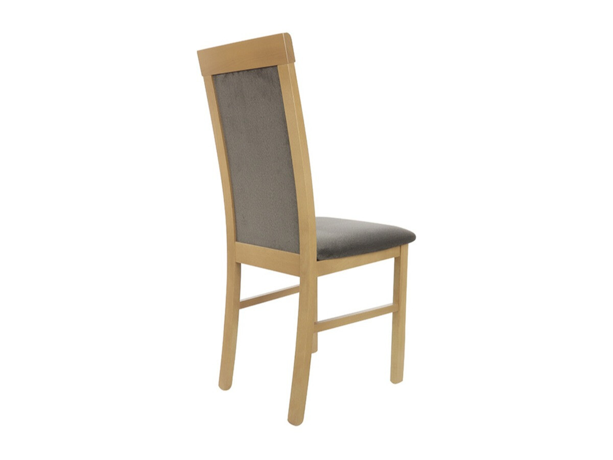 Stolica Boston 463 (Svetlo drvo + Smeđa)