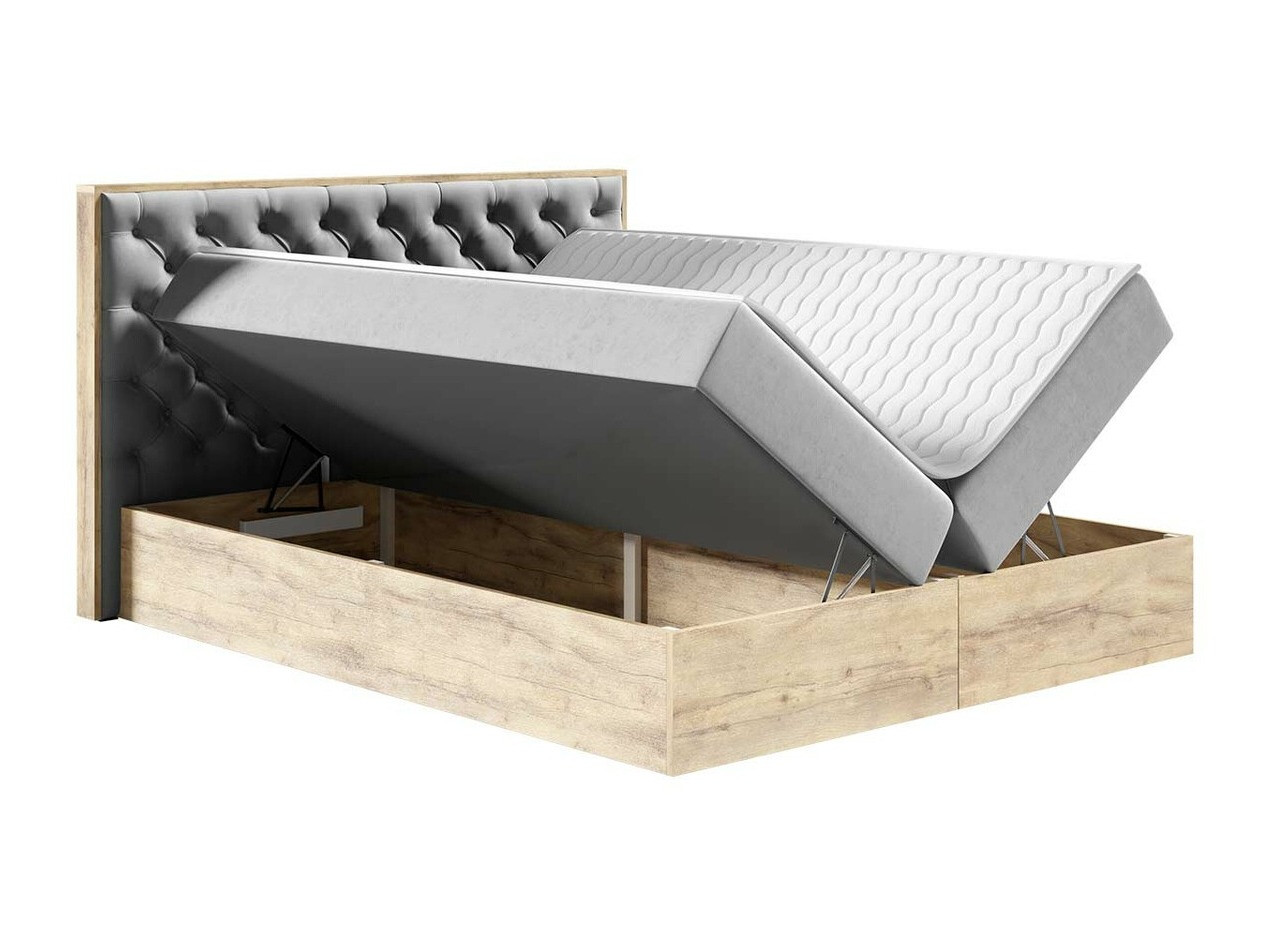 Boxspring krevet Baltimore 182 (Вотан храст + Faro 4)