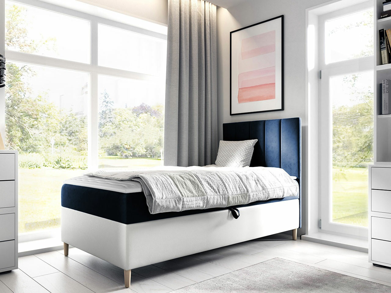 Boxspring krevet Lucus VI (Soft 017 + Fresh 11)