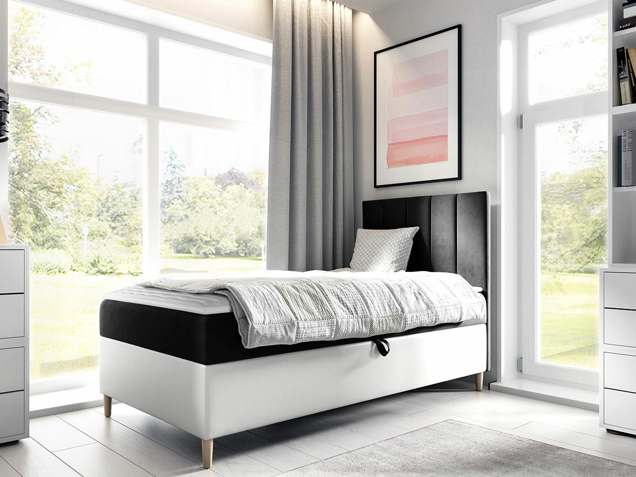 Boxspring krevet Lucus VI (Soft 017 + Fresh 17)
