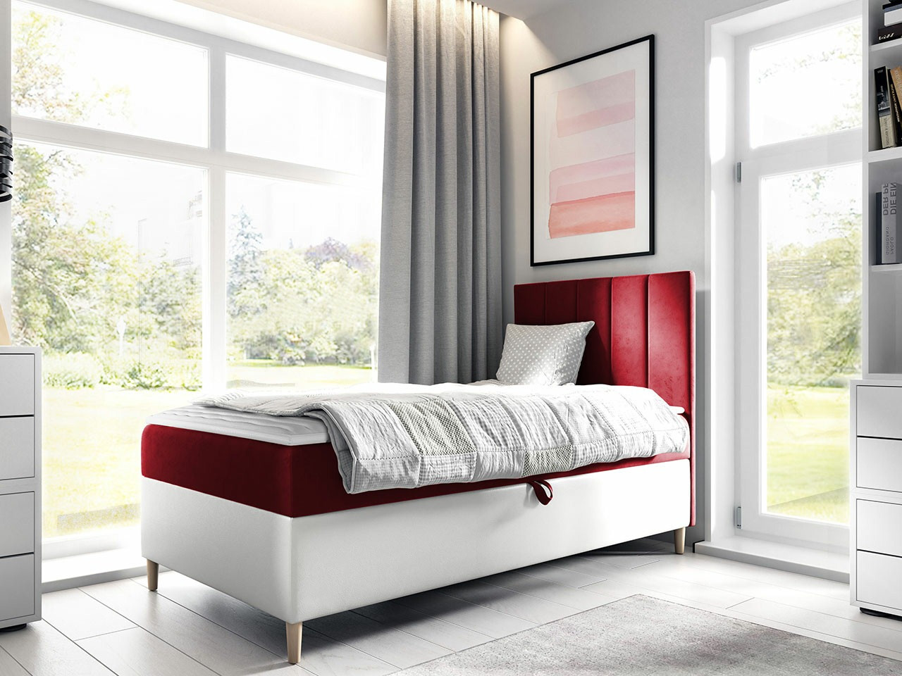 Boxspring krevet Lucus VI (Soft 017 + Fresh 8)