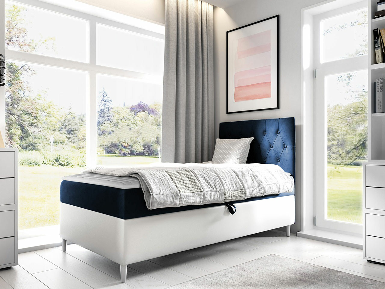 Boxspring krevet Lucus VII (Soft 017 + Fresh 11)