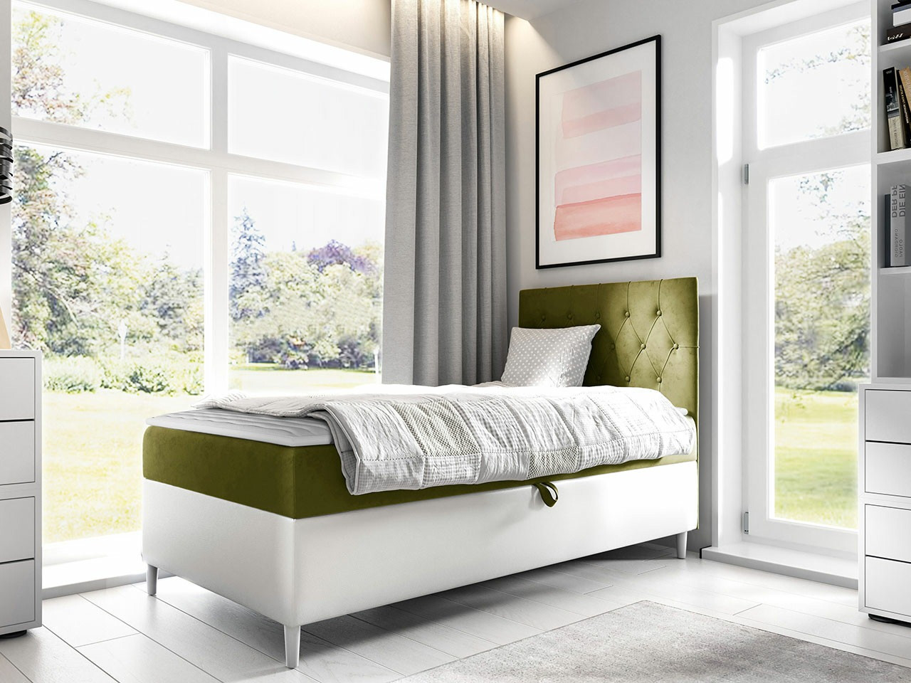 Boxspring krevet Lucus VII (Soft 017 + Fresh 12)
