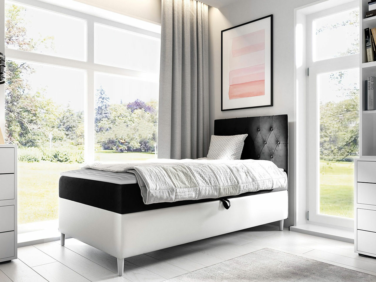 Boxspring krevet Lucus VII (Soft 017 + Fresh 17)