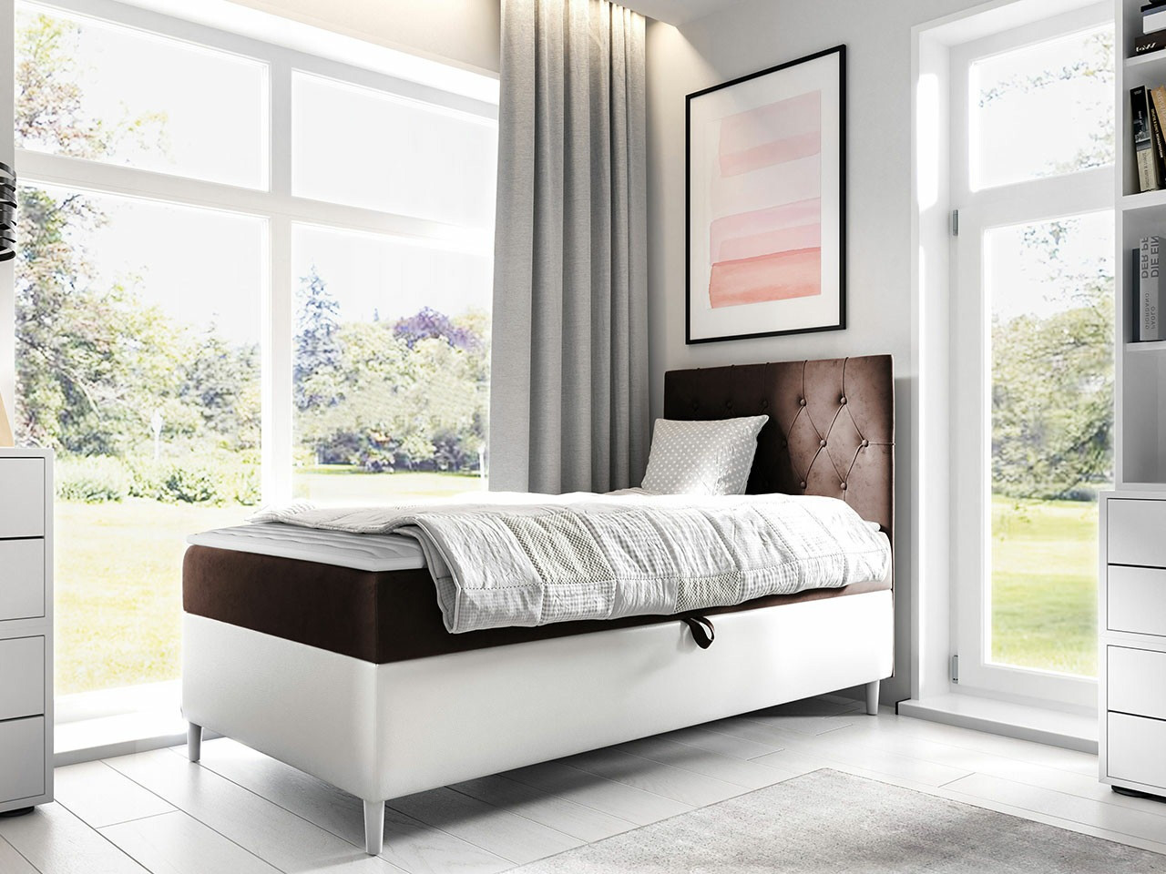 Boxspring krevet Lucus VII (Soft 017 + Fresh 4)