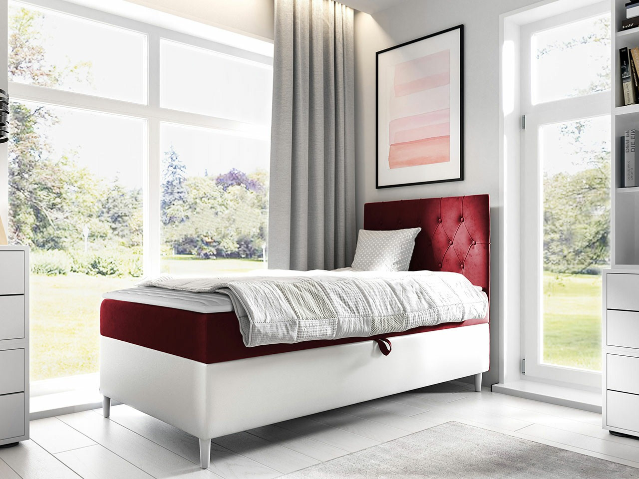 Boxspring krevet Lucus VII (Soft 017 + Fresh 8)