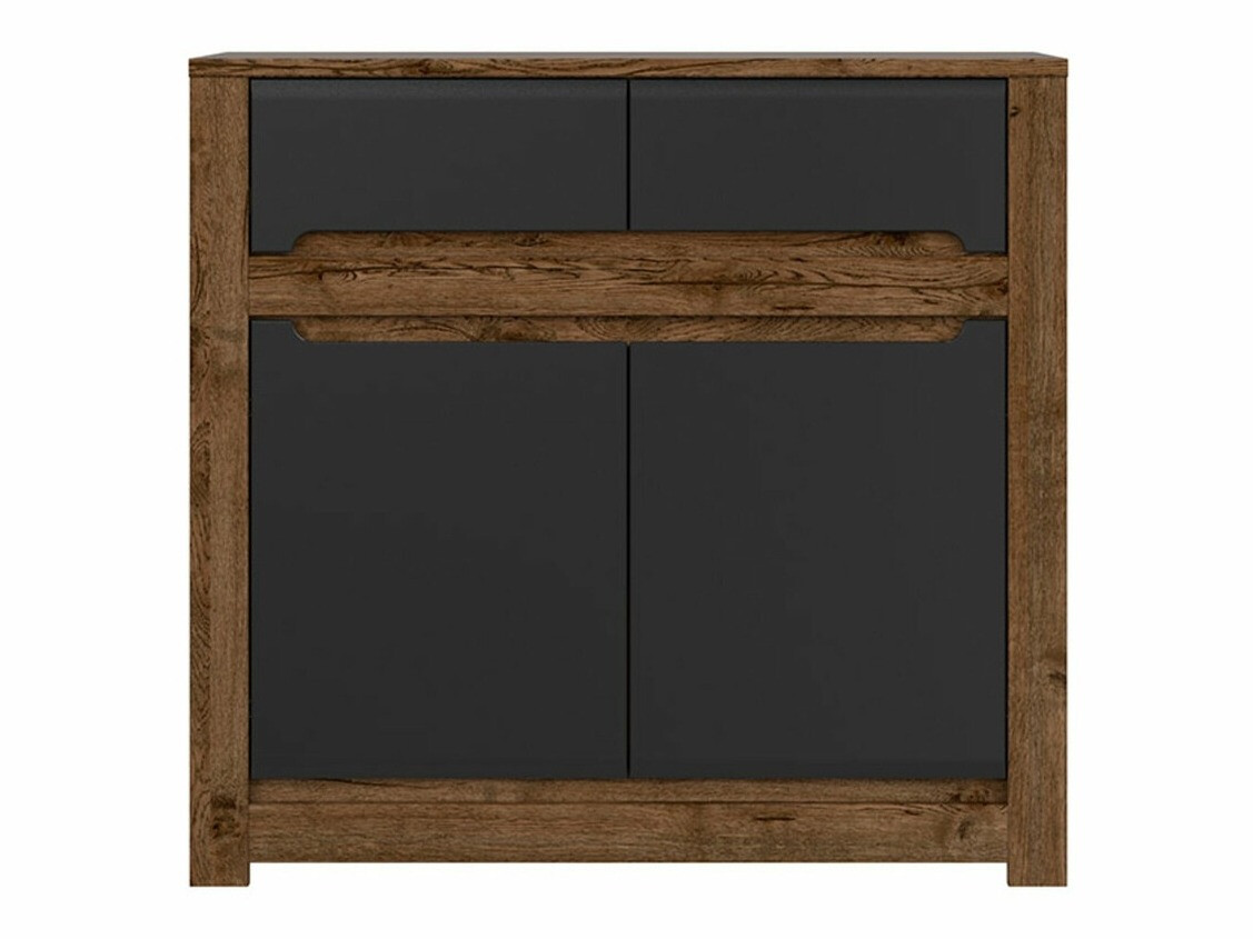 Komoda Ophevaru 100 (Mat crna + April hrast)