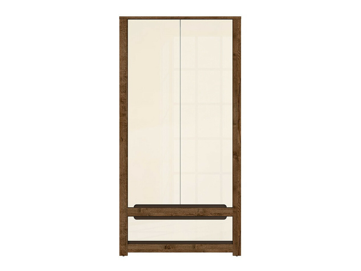 Ormar Ophevaru 109 (Sjajno krem + April hrast)