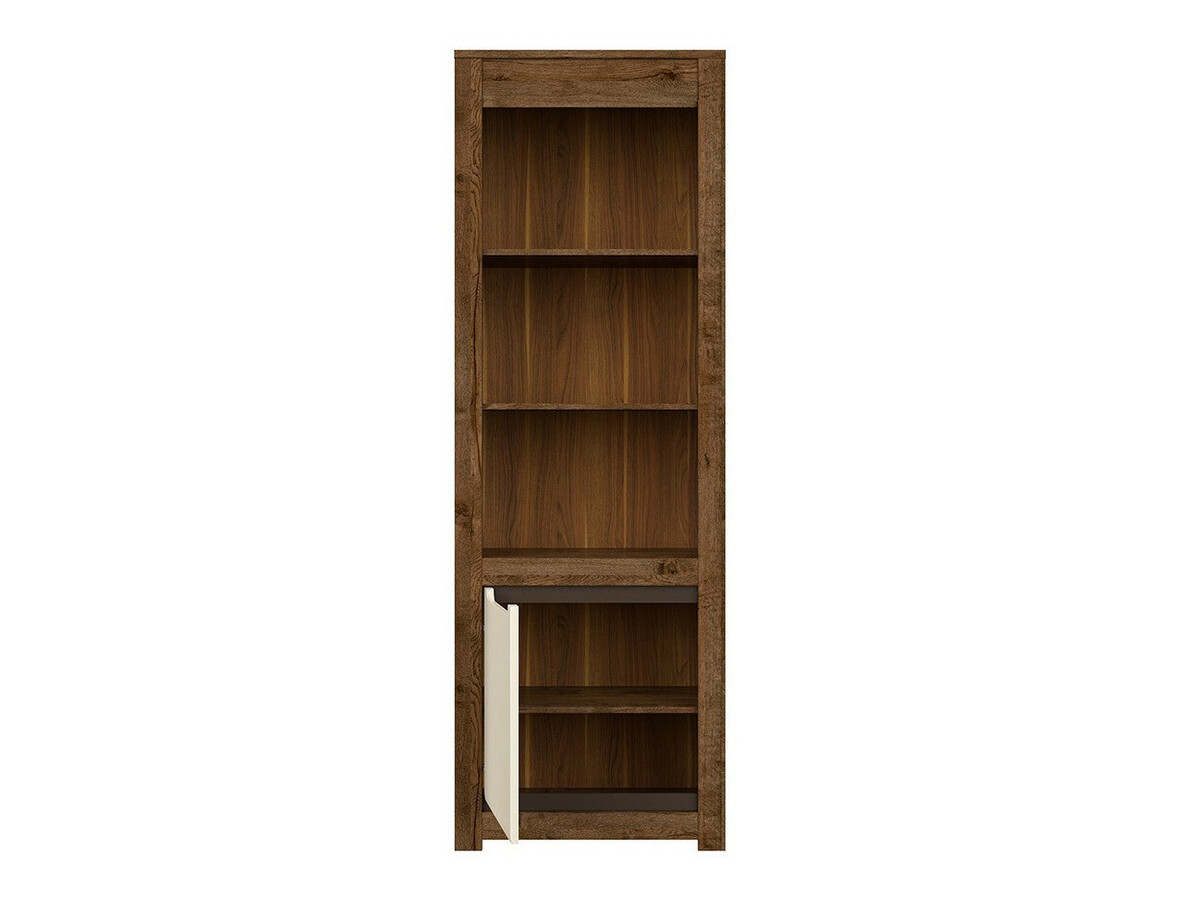 Polica Ophevaru 104 (Sjajna krema + April hrast)