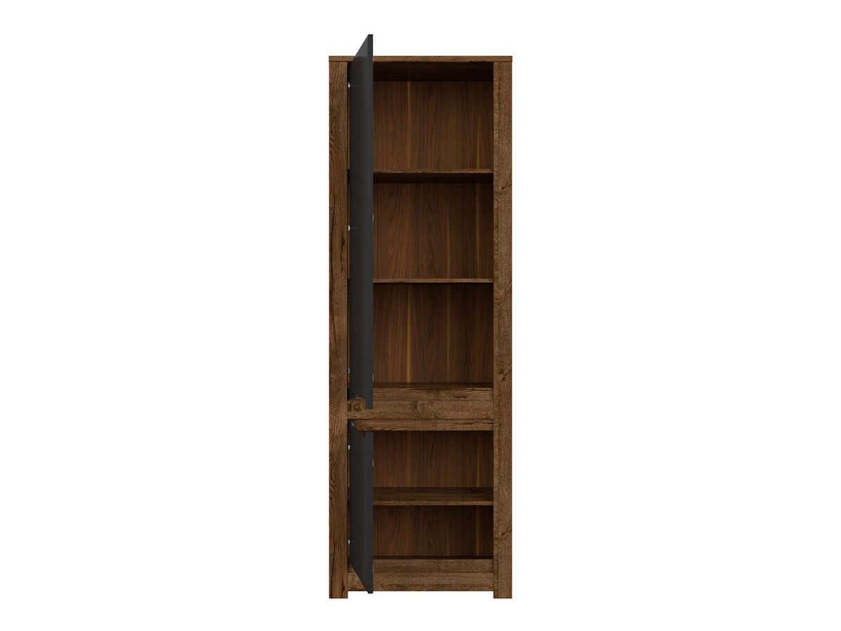 Polica Ophevaru 106 (Mat crna + April hrast)