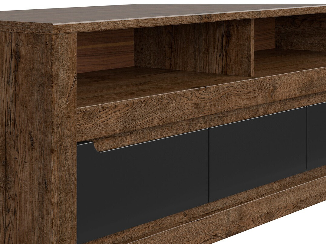 TV sto Ophevaru 108 (Mat crna + April hrast)