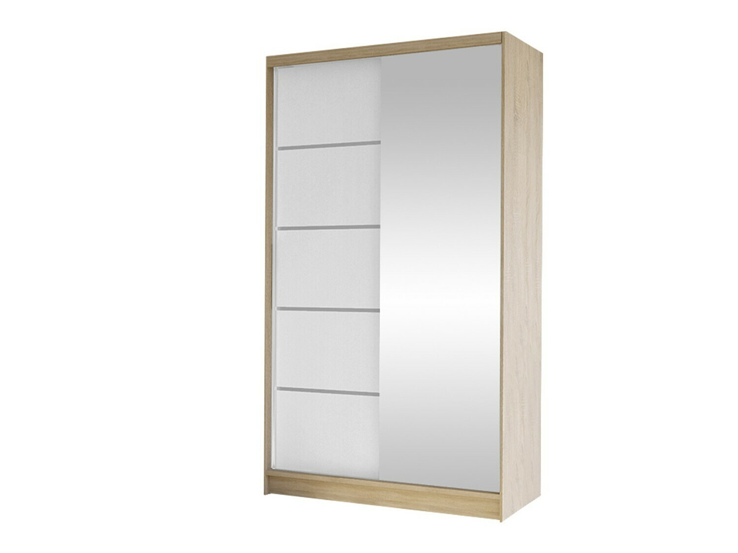 Ormar Closico Fractor III (Sonoma hrast + Belo)