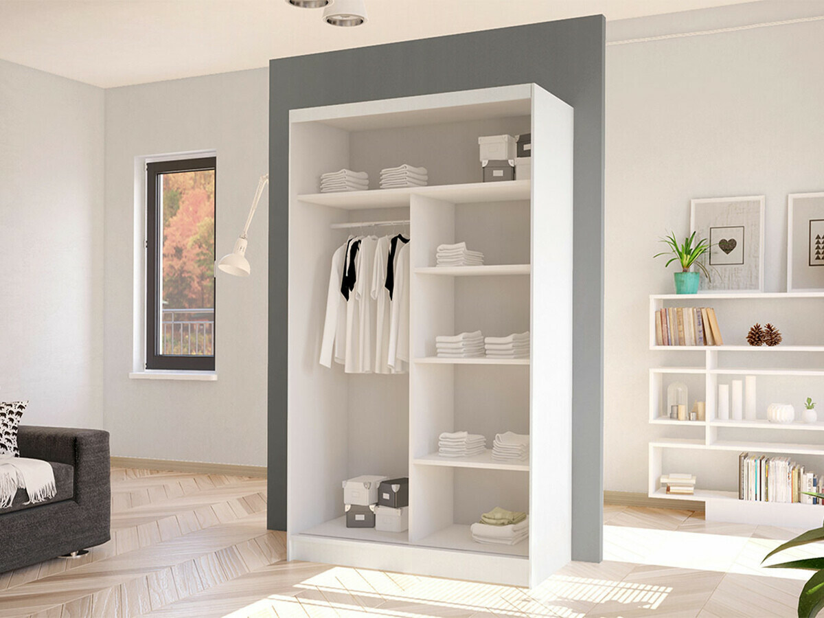 Ormar Closico Fractor III (Sonoma hrast + Belo)