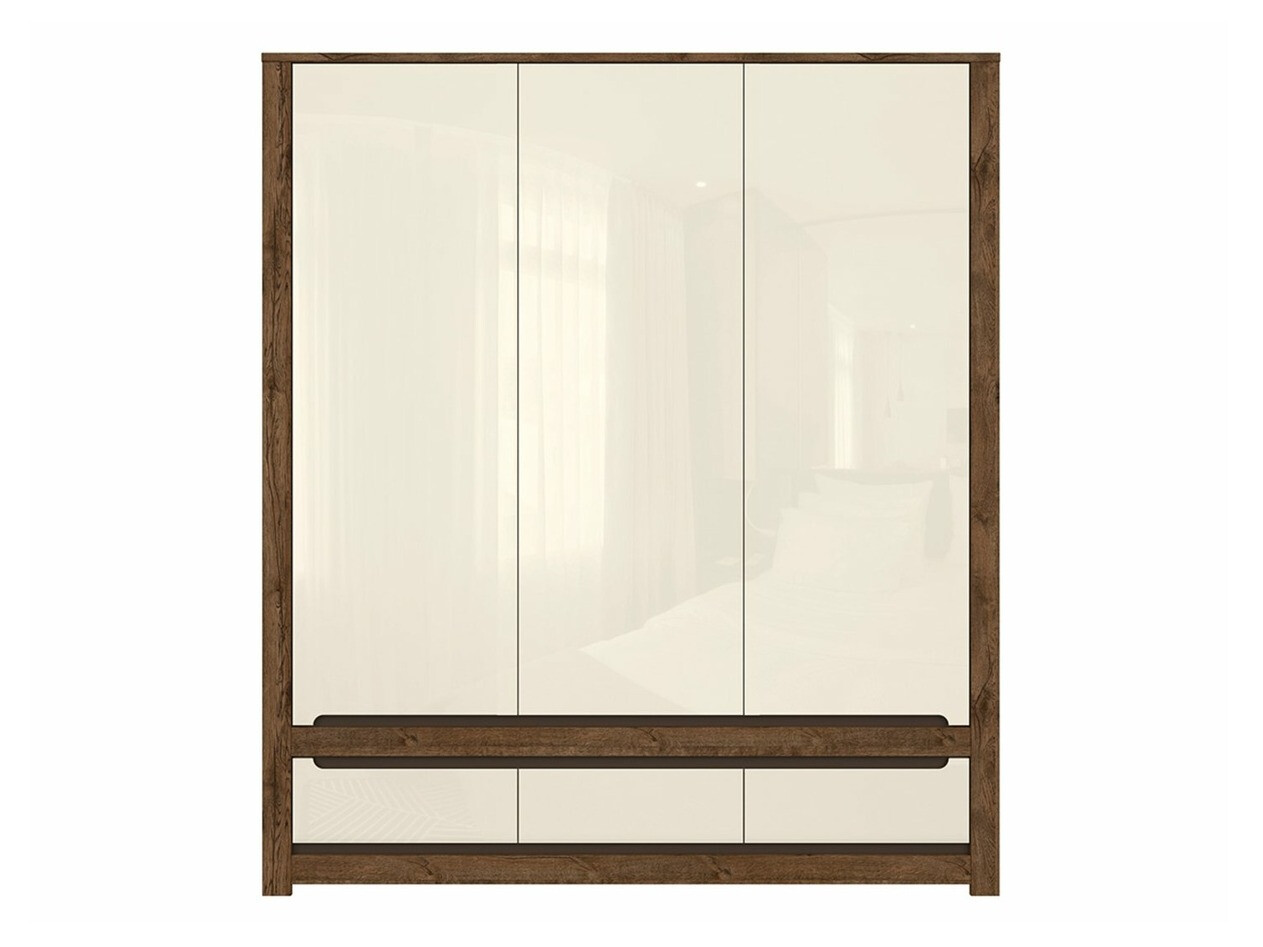 Ormar Ophevaru 119 (Sjajna krema + April hrast)