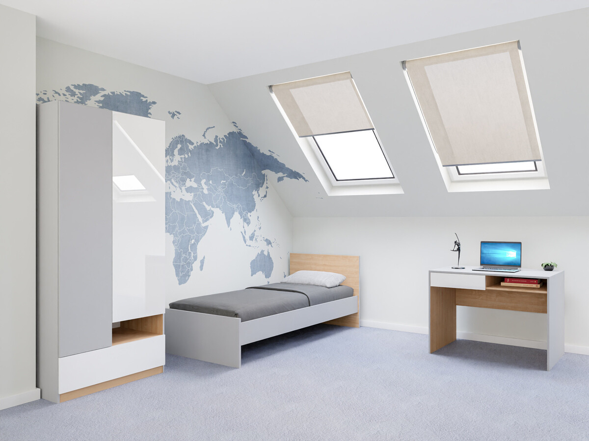 Set nameštaja Nuevaru 118 (Sjajno belo)