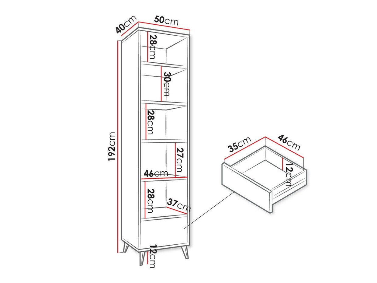 Polica Comfivo Lomcali 103