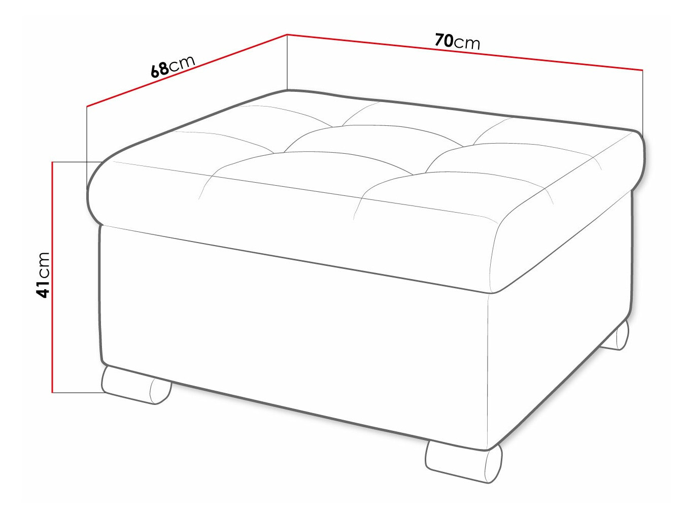 Tabure Comfivo 115 (Magic Velvet 2299)