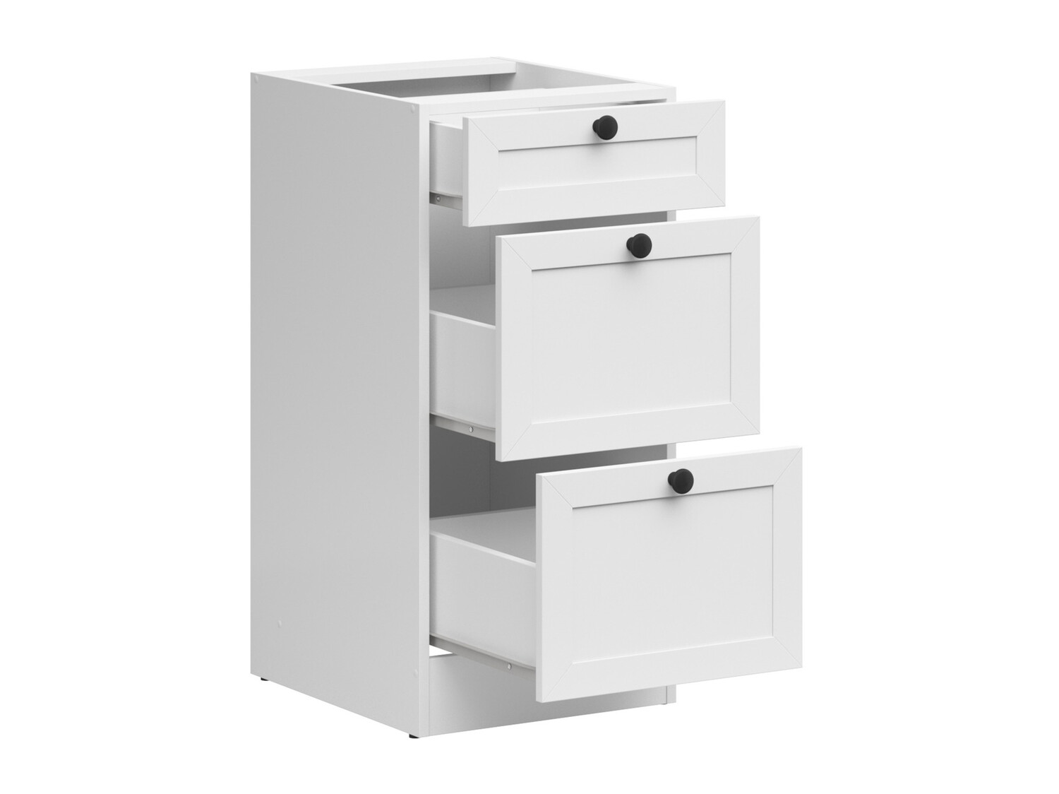 Modularni ormarić sa fiokama Classic White 102