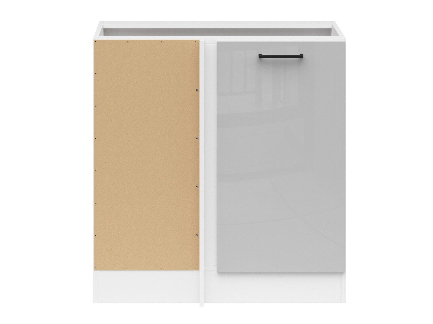 Modularni ugaoni ormar Line Grey 101