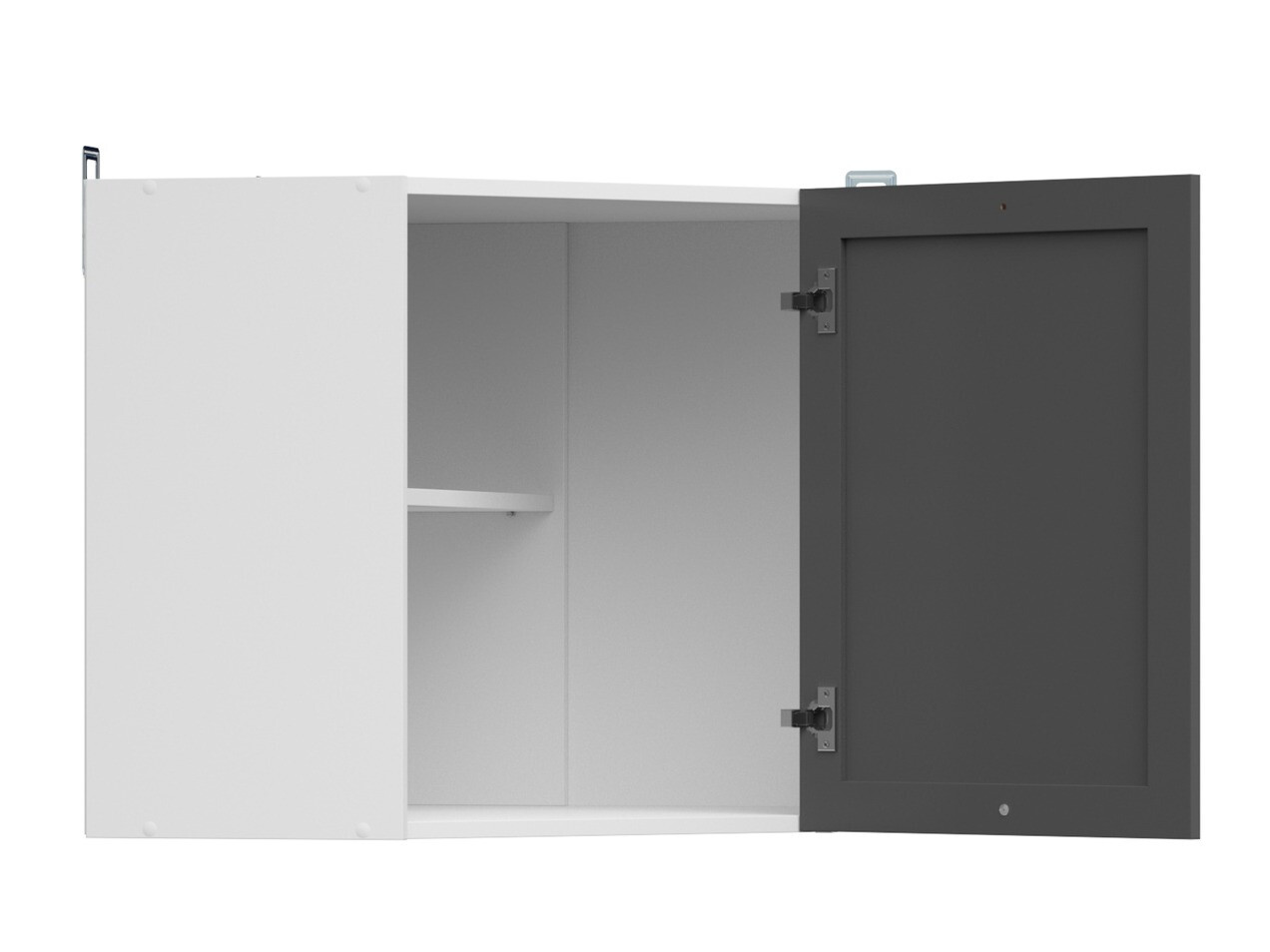 Modularni zidni ugaoni ormar Classic Grey 106