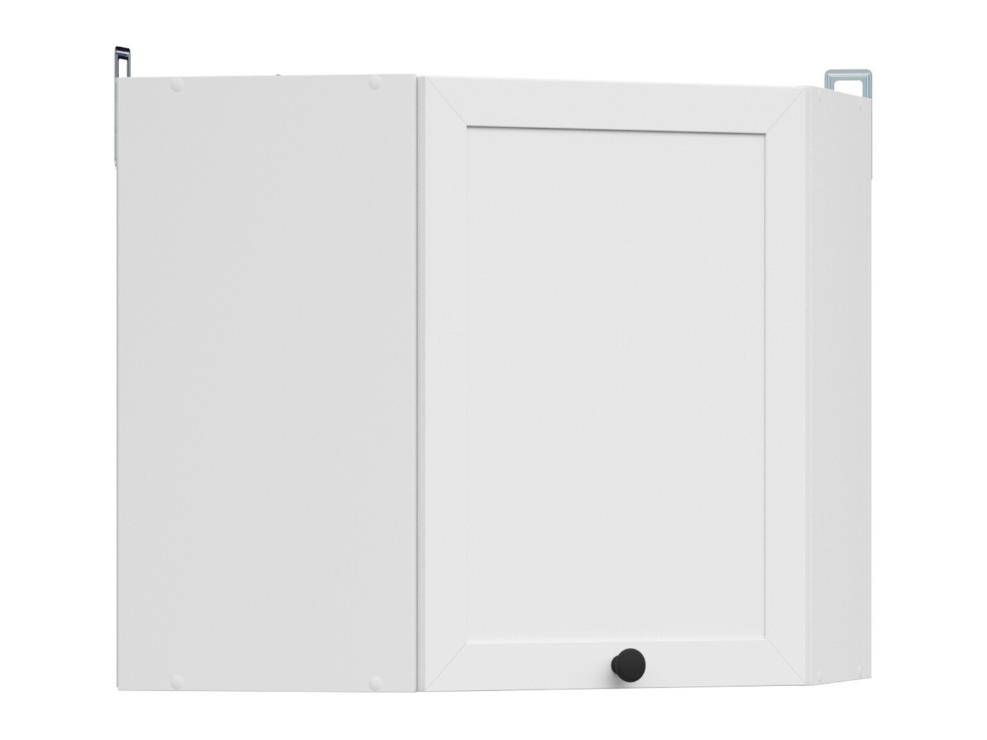 Modularni zidni ugaoni ormar Classic White 106