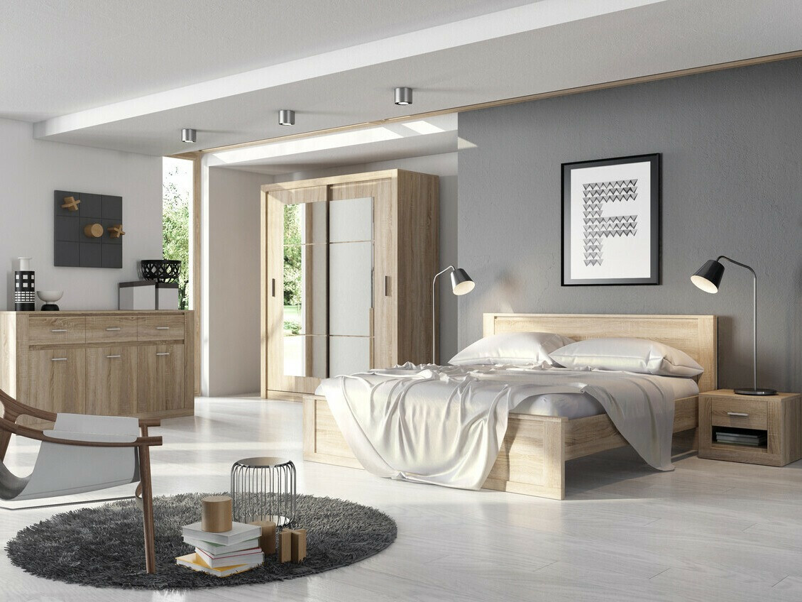 Noćni ormarić Cirdelu 107 (Hrast)