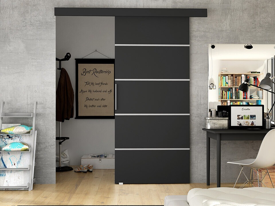 Klizna vrata Closico 170 (Crno)